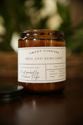 Oud and Bergamot Scented Candle