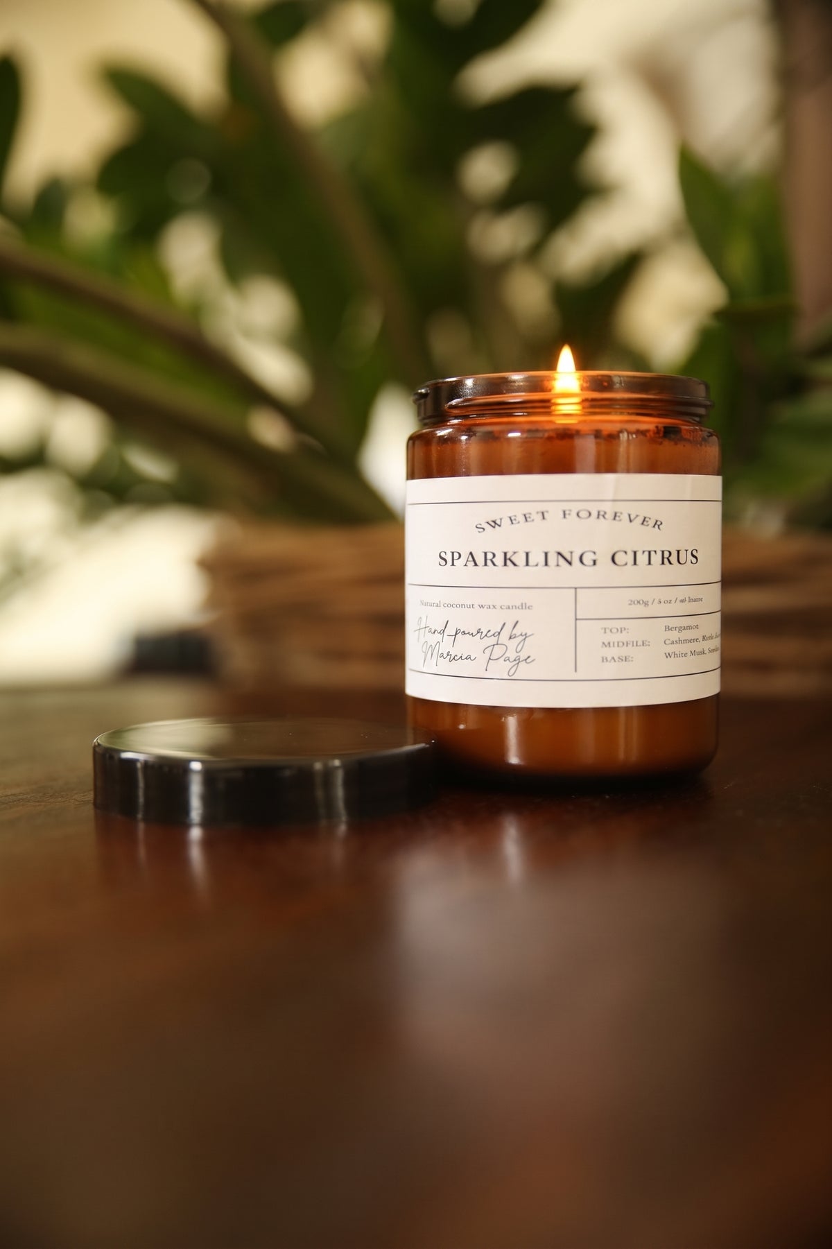 Sparkling Citrus Scented Candle